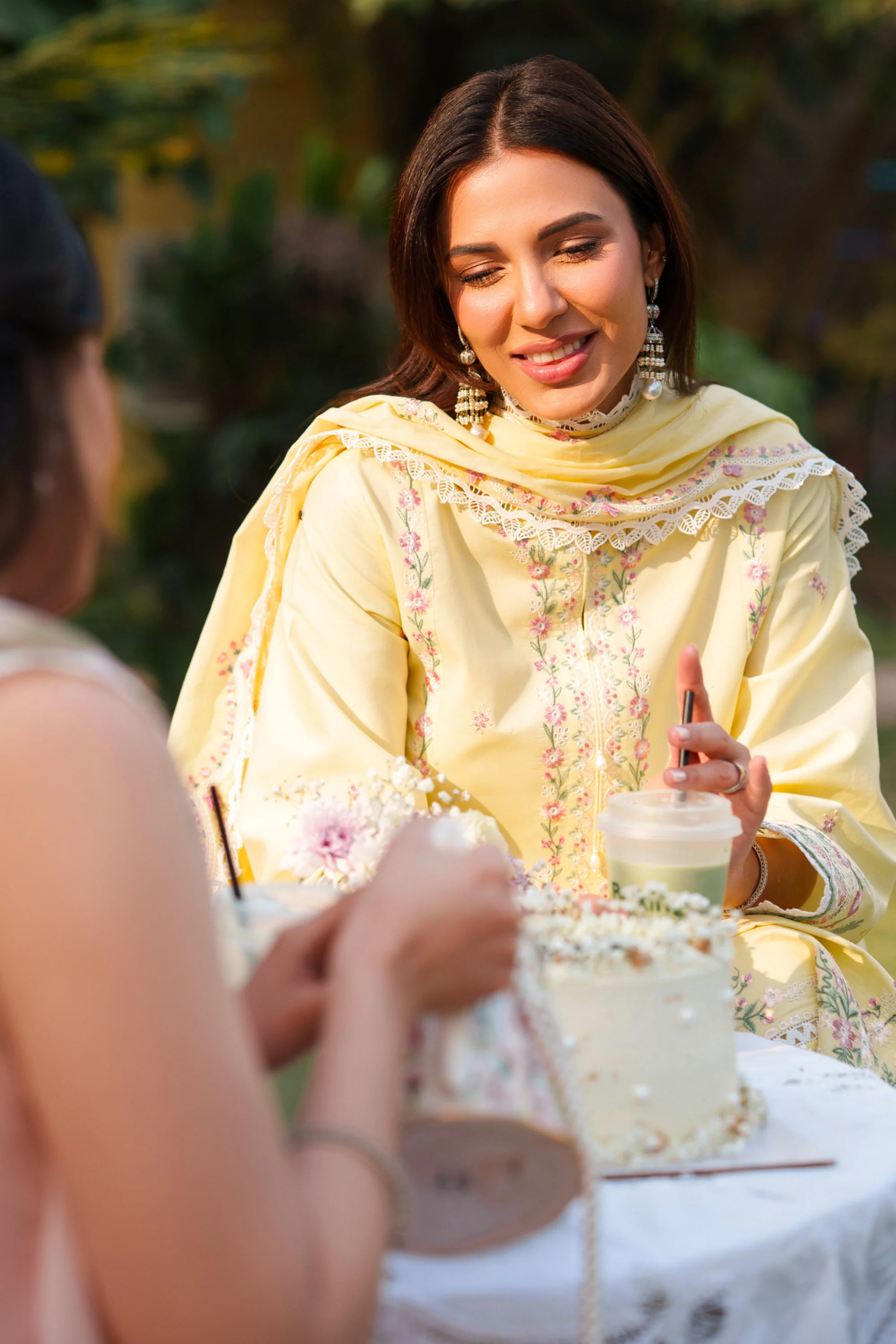 Soft Primrose - Luxury Lawn Suit - Image 3