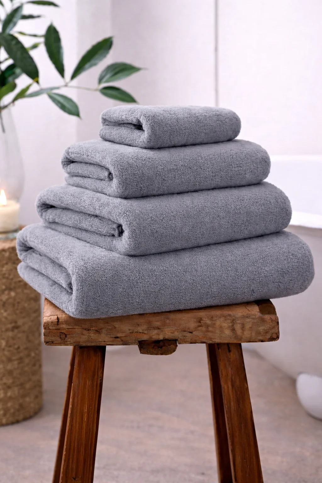 Bath/Hand Towel - Set Of 4 - Image 9