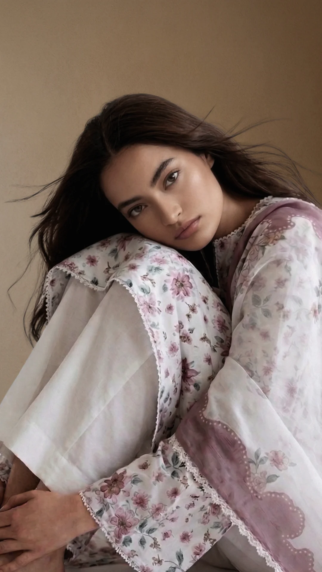 Brocade - Printed Lawn Suit - Image 3