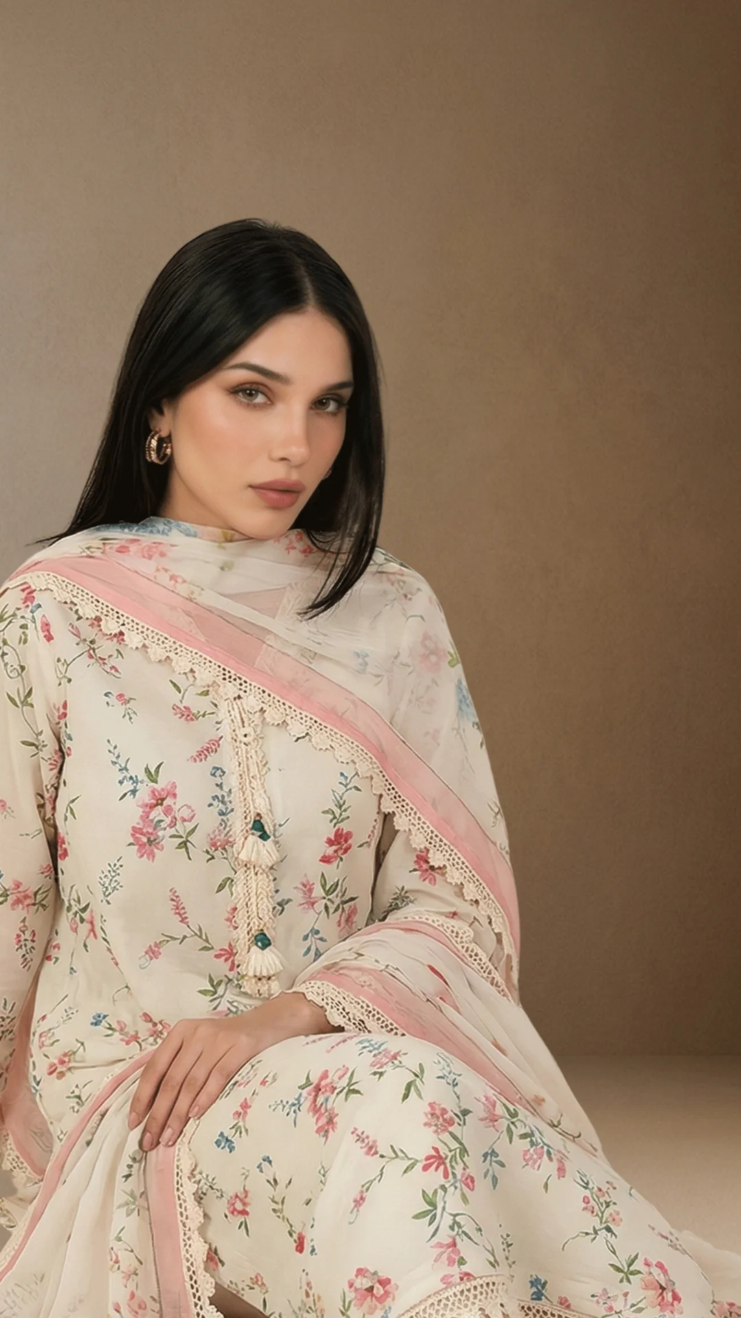Jardin - Printed Lawn Suit - Image 5