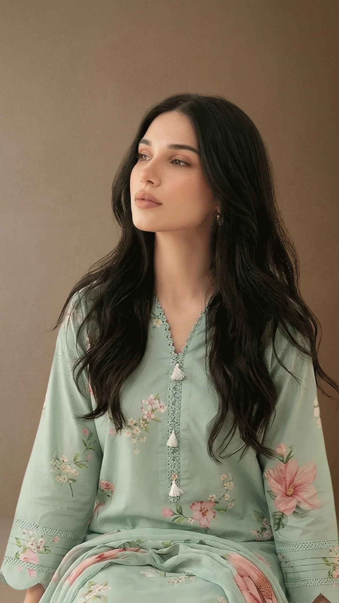 Odette - Printed Lawn Suit - Image 3