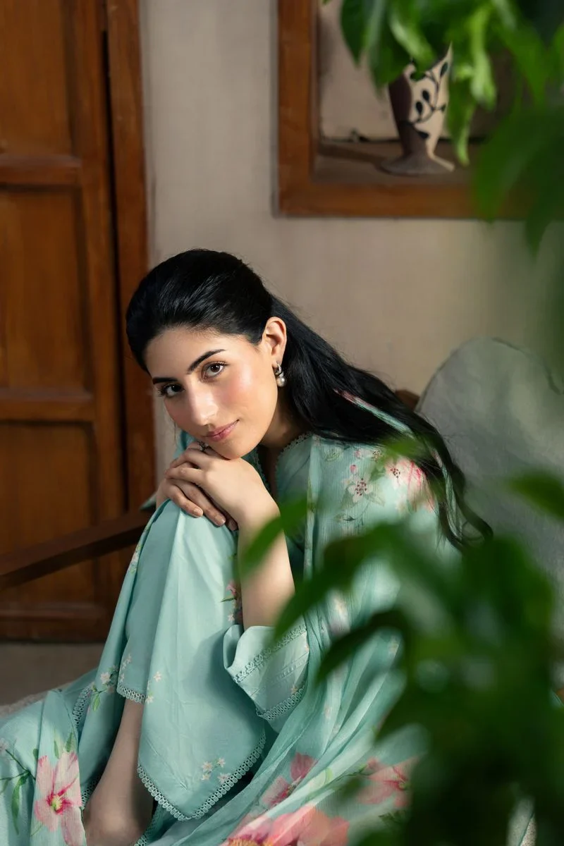 Odette - Printed Lawn Suit - Image 6