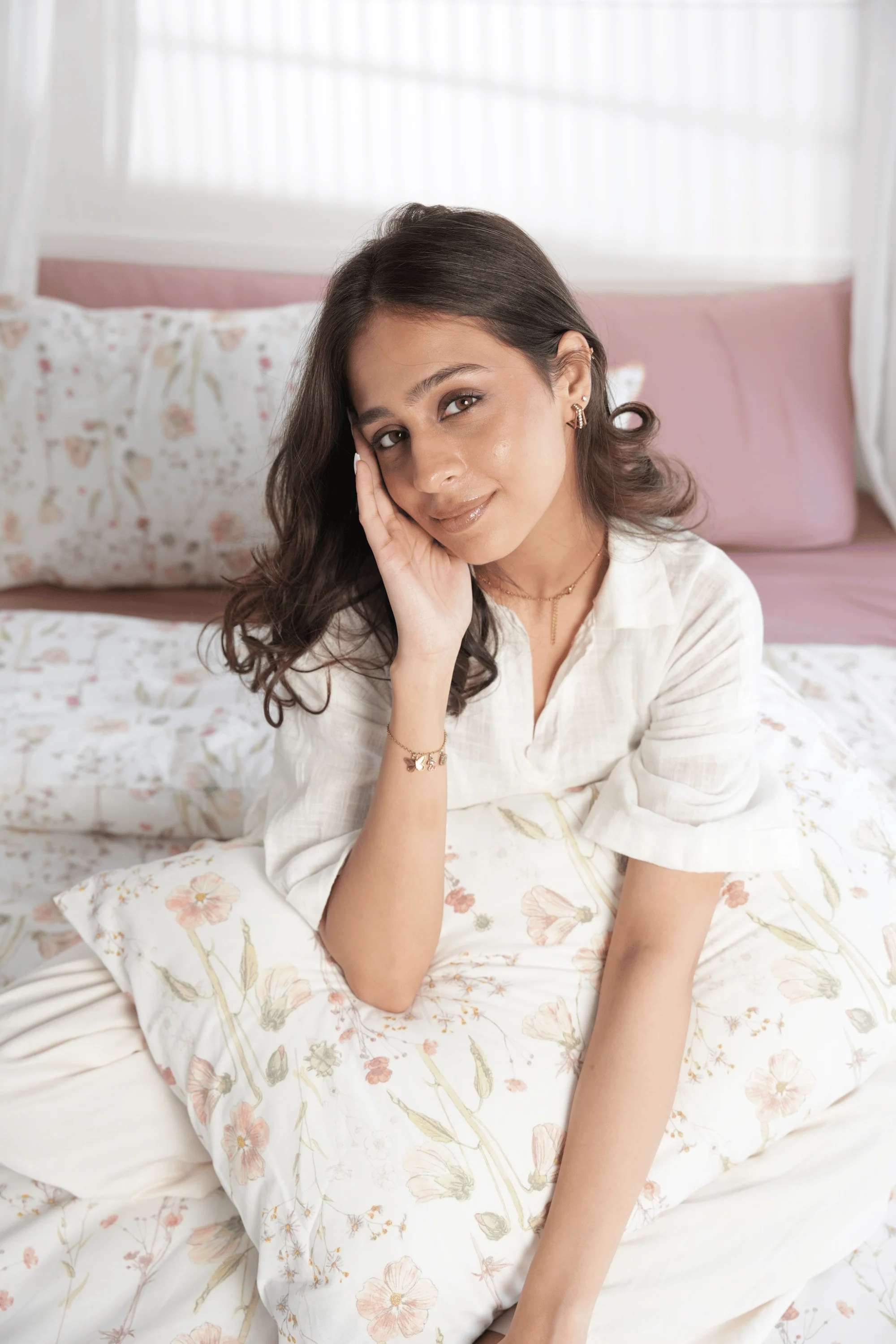 Oshibana Sateen Cushion Cover - Image 6