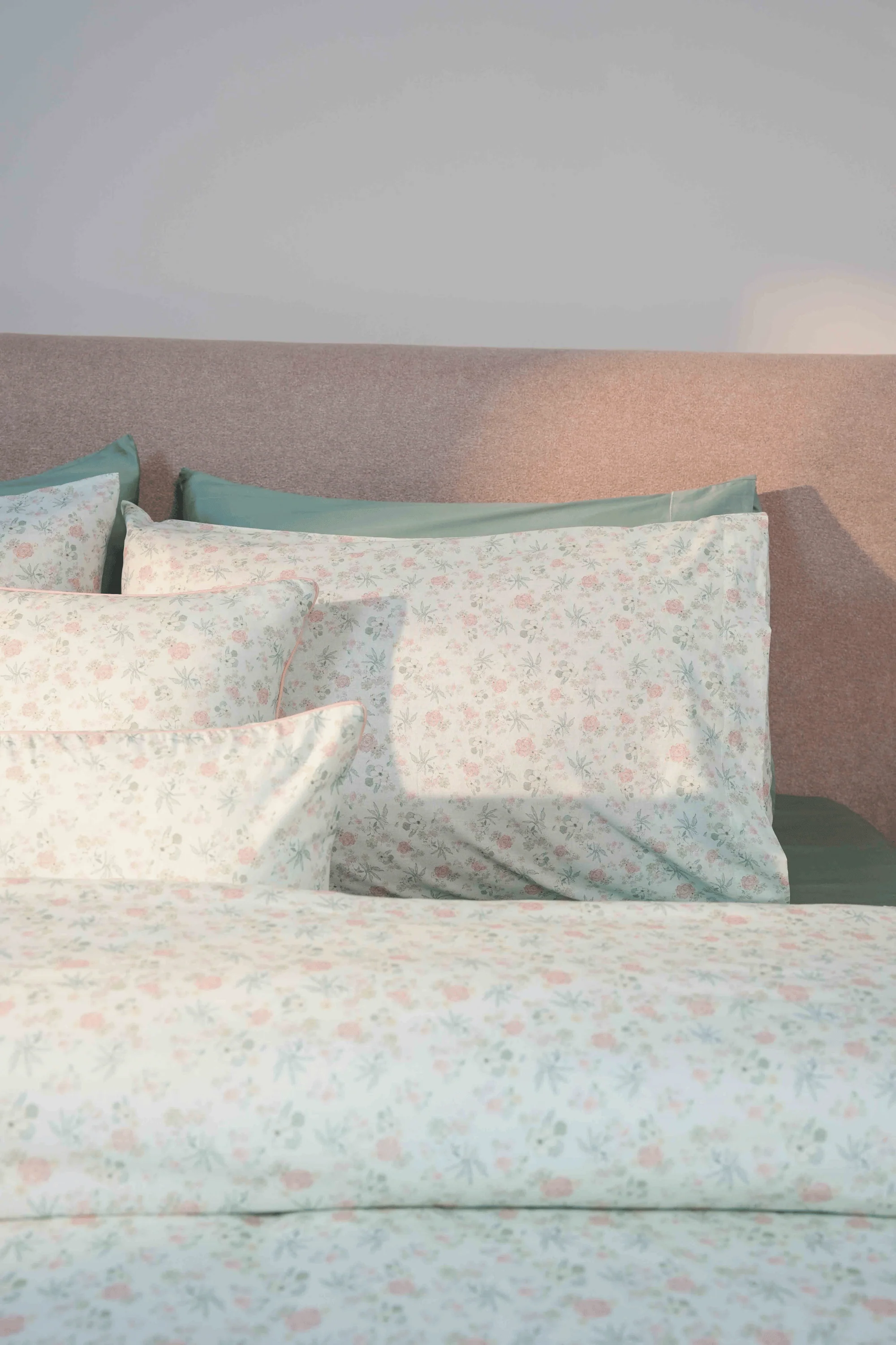 Sage Garden Percale Pillows & Cushions - Image 5