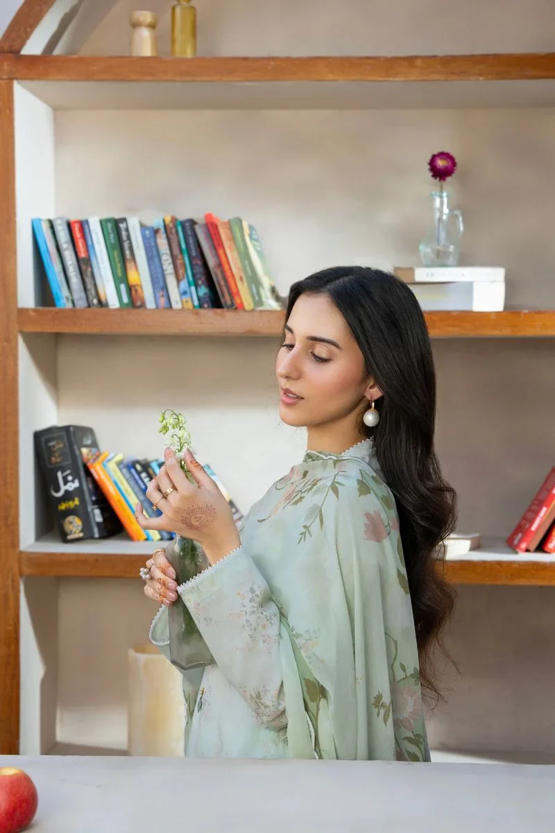 Sage Haven - Printed Lawn Suit - Image 3