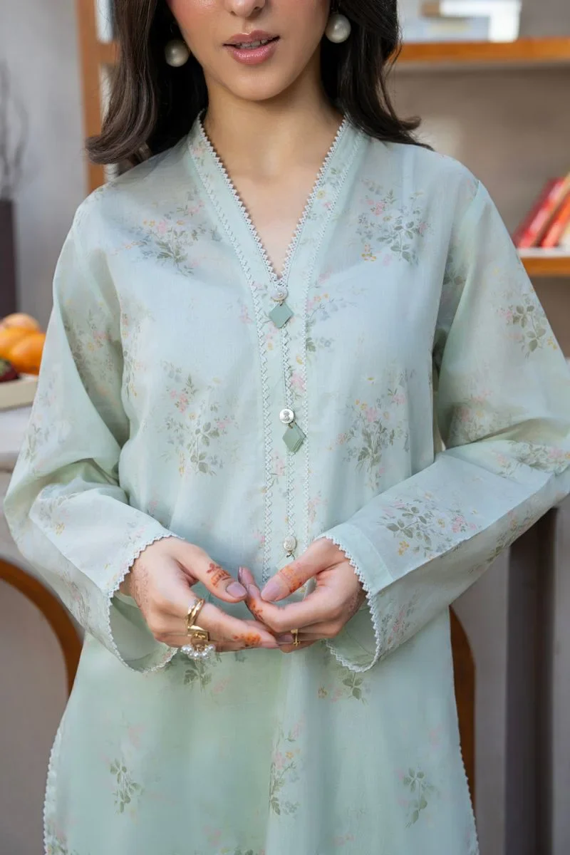 Sage Haven - Printed Lawn Suit - Image 4