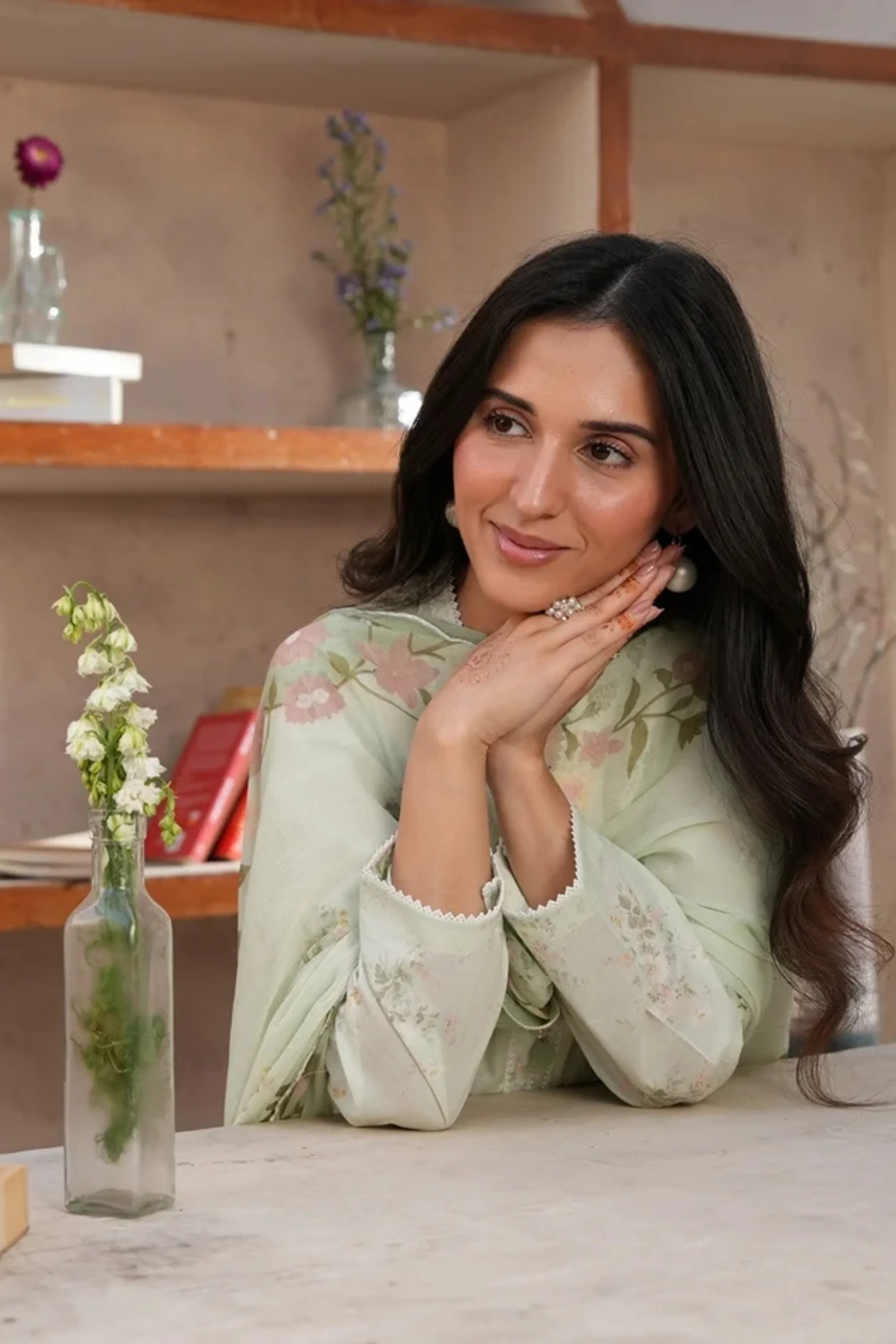 Sage Haven - Printed Lawn Suit - Image 6