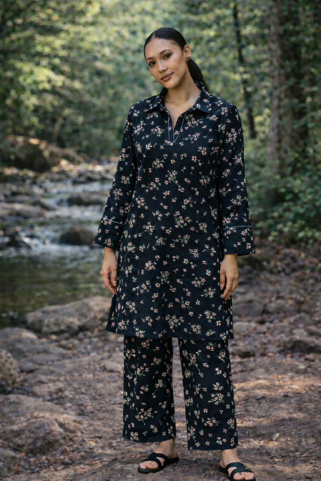 Shadow Ditsy Co-ord Set - Image 3