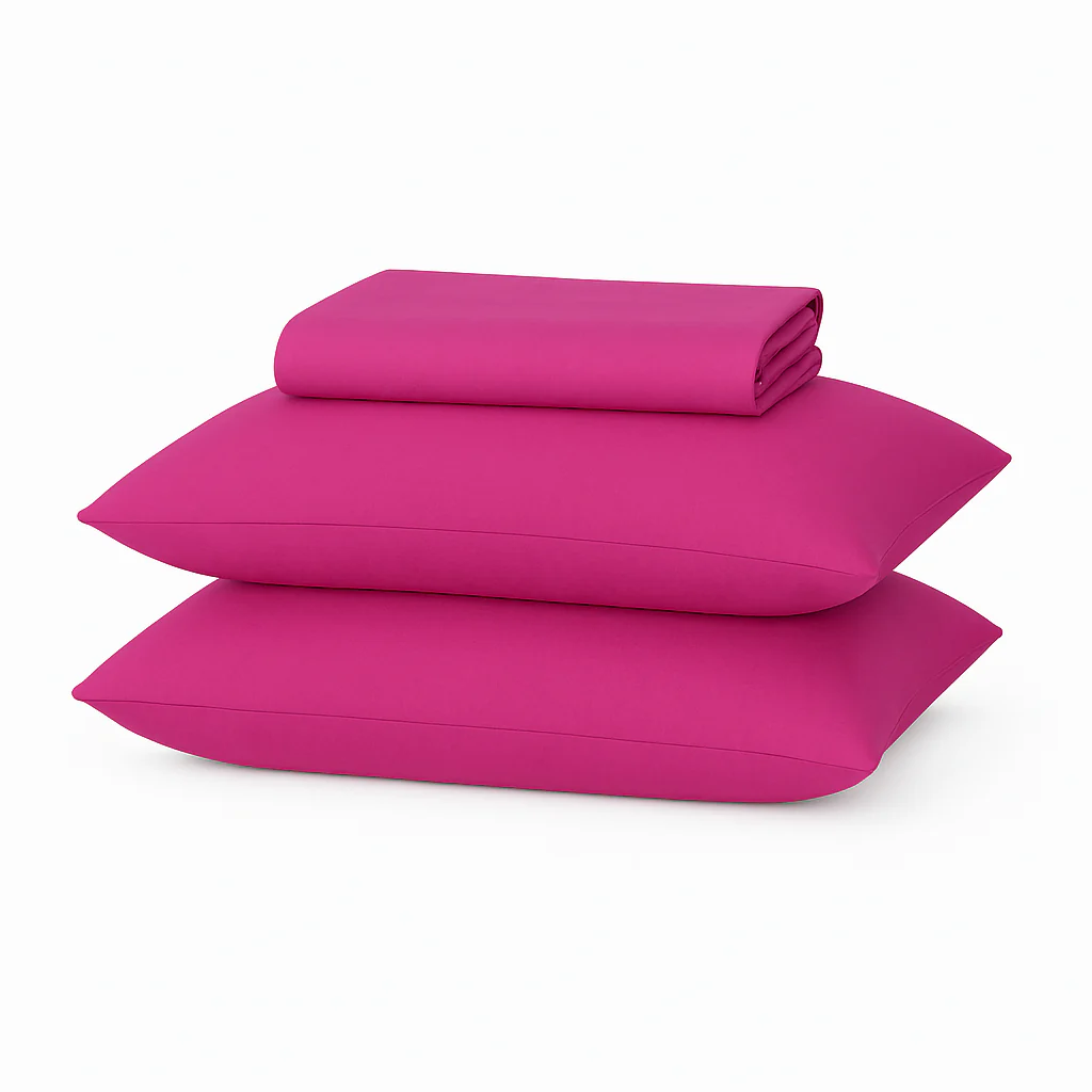 Solid Bed Sheet Set - Basic - Image 6