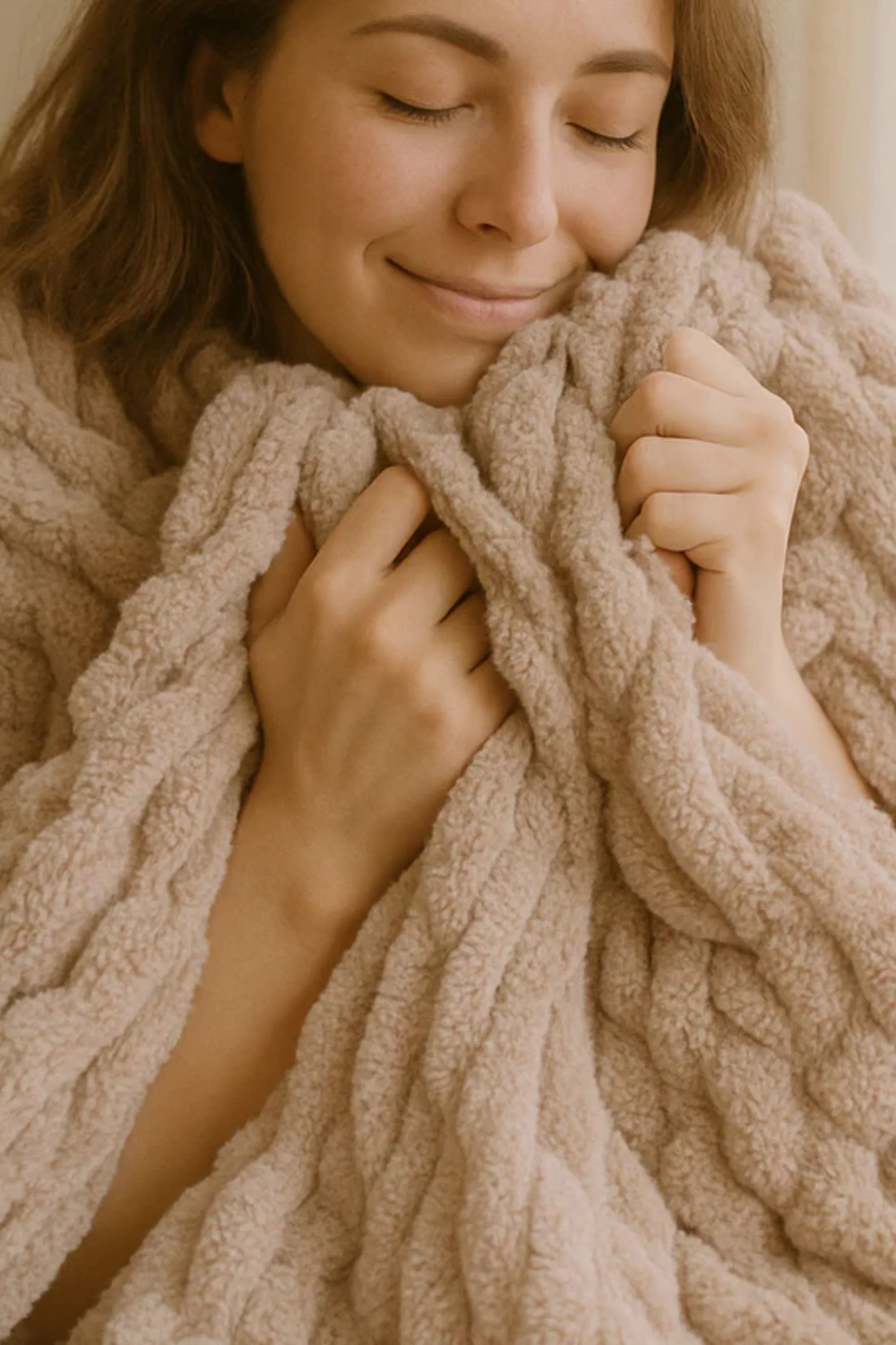 Striped Microfiber Plush Blankets - Image 5