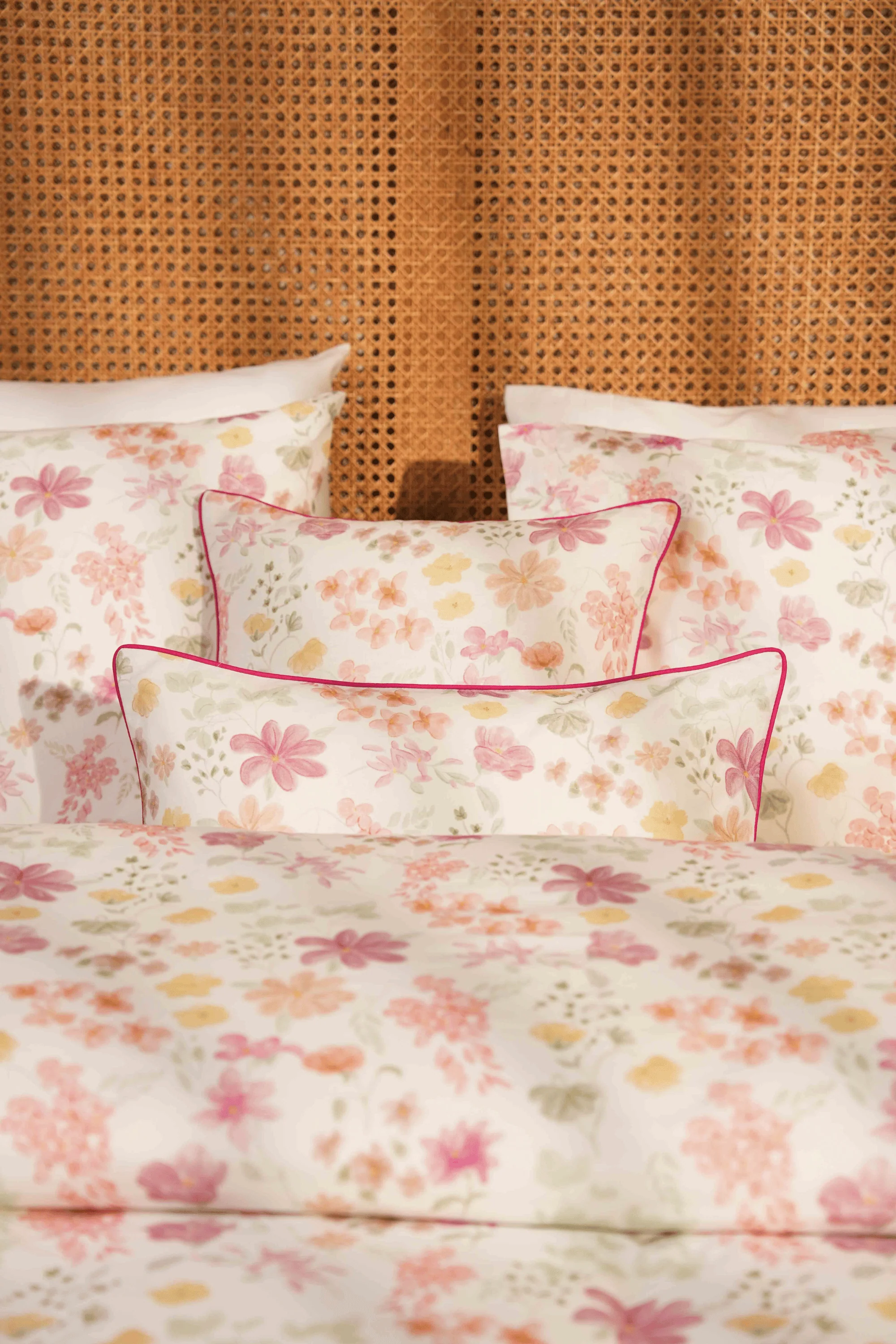 Wisteria Field Percale Pillows & Cushions - Image 3